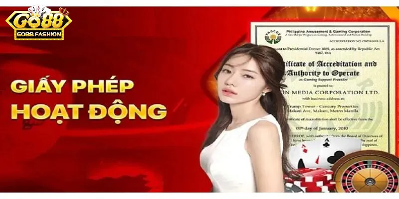 Các Giấy Phép Và Quy Định Hoạt Động Của Go88 Lưu ý khi chơi tại Go88